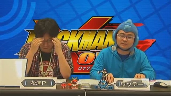 頭を抱える松浦Ｐ