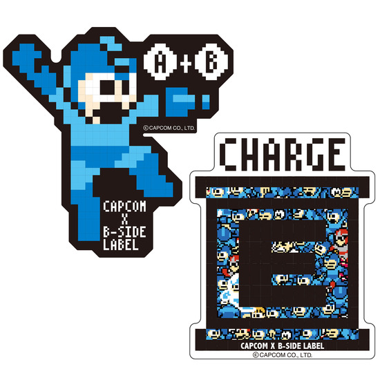 B-SIDEステッカー_ロックマン