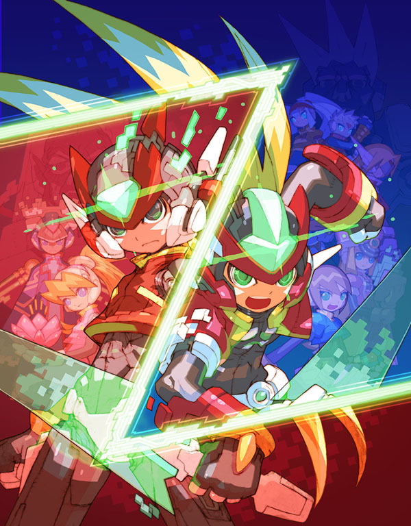 ロックマン30周年記念 ロックマンゼロアクリルアート 中山徹 Amazon