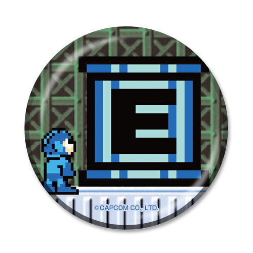 ばばんと登場ロックマングッズ4種 缶バッジ＆ロックマン ドット