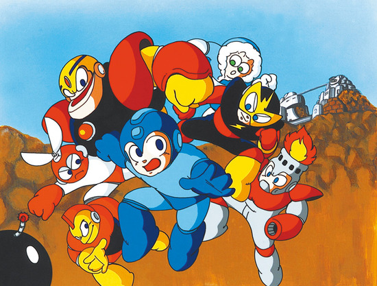 ロックマン1キービジュアル