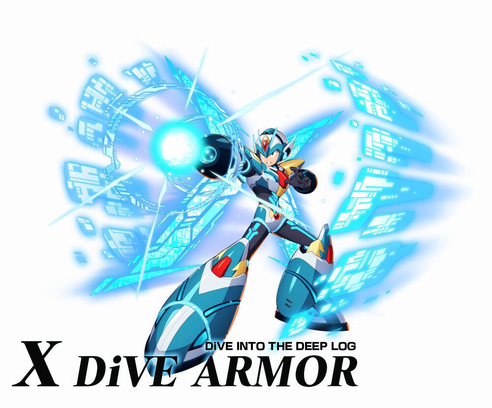 デザインコメント到着！】『ロックマンX DiVE』X ダイヴアーマー誕生