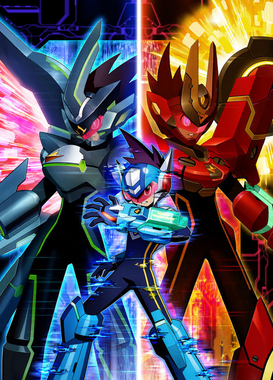 流星のロックマン3メインビジュアル