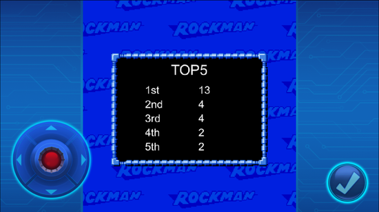 ランキング画面（日本語）