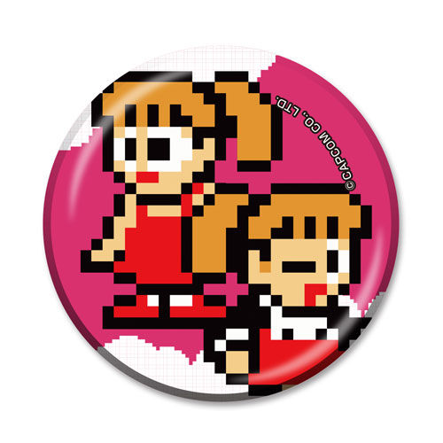 ばばんと登場ロックマングッズ4種 缶バッジ＆ロックマン ドット