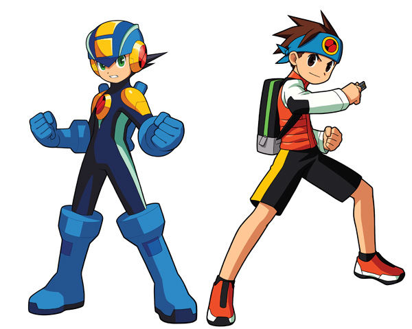 4インチネル ロックマンエグゼ&光熱斗 4インチネル ロックマン エグゼ