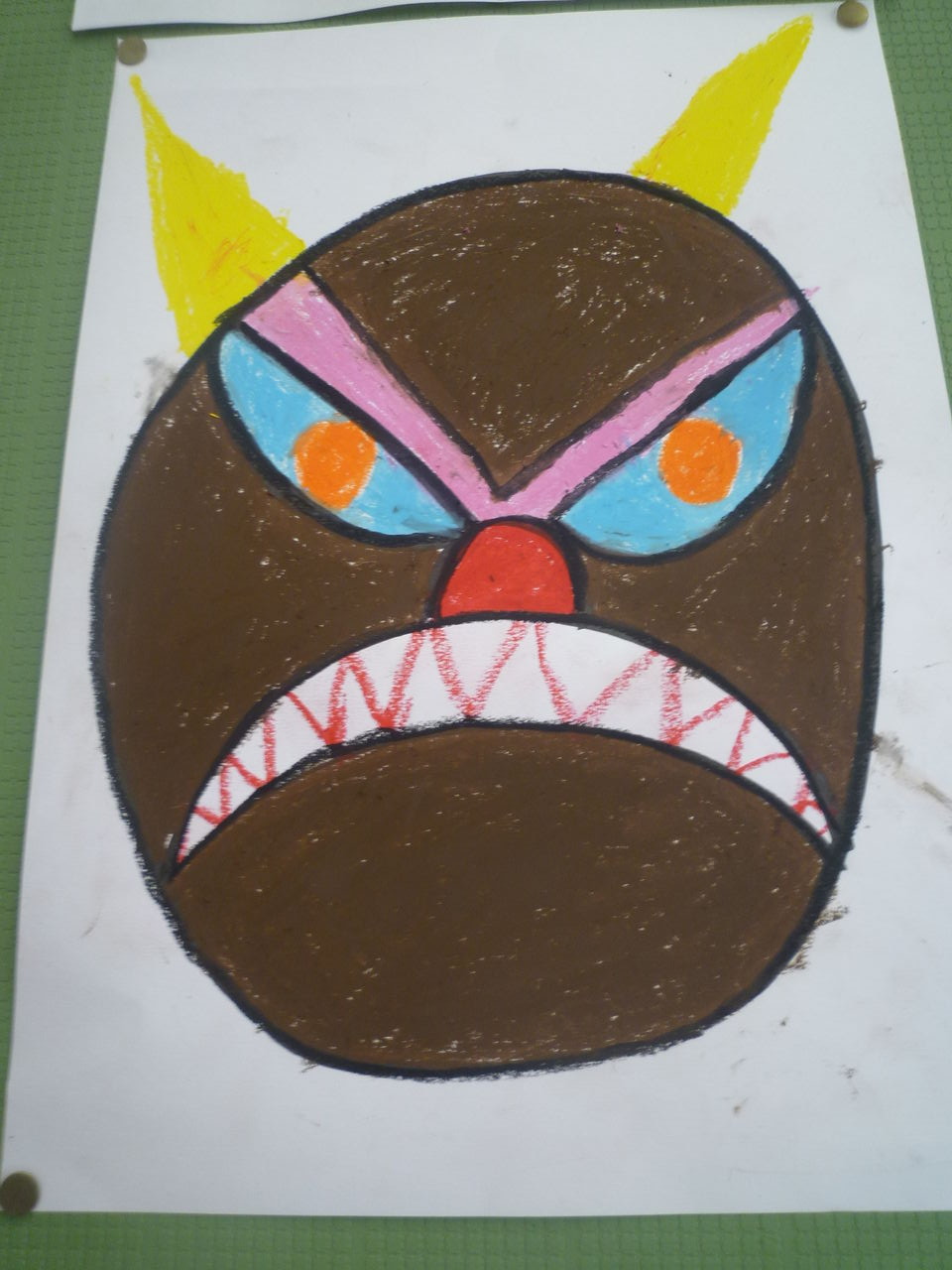 みんなで作ろう こわい鬼のお面 ｓｏｒａｂｌｕｅを駆る