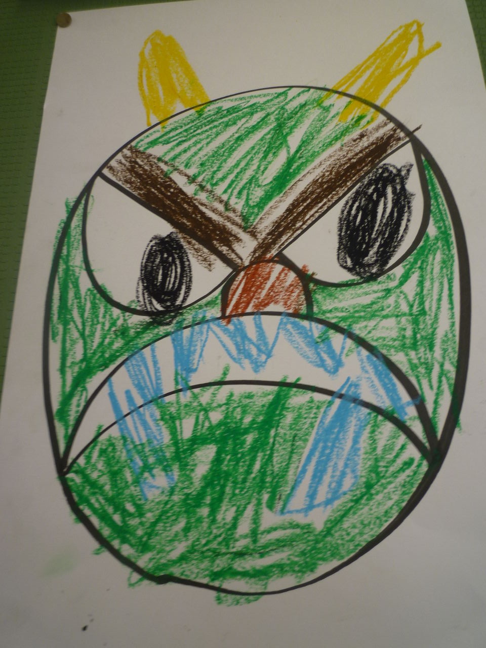 みんなで作ろう こわい鬼のお面 ｓｏｒａｂｌｕｅを駆る