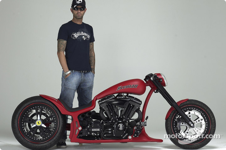 2007 Kimi Raikkonen 'Iceman II' chopper bike : Sonic Fields 2007 Kimi Raikkonen 'Iceman II' chopper bike : Sonic Fields
