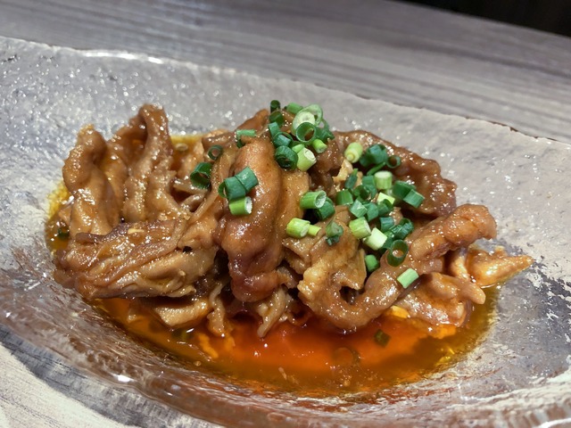 鶏ネックの麻辣煮込み
