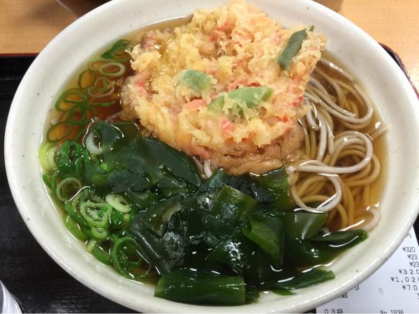 梅田 大阪 潮屋 立ち食いそばの中でもコスパ最強クラス だかさんの外食万歳 Pontaboxz
