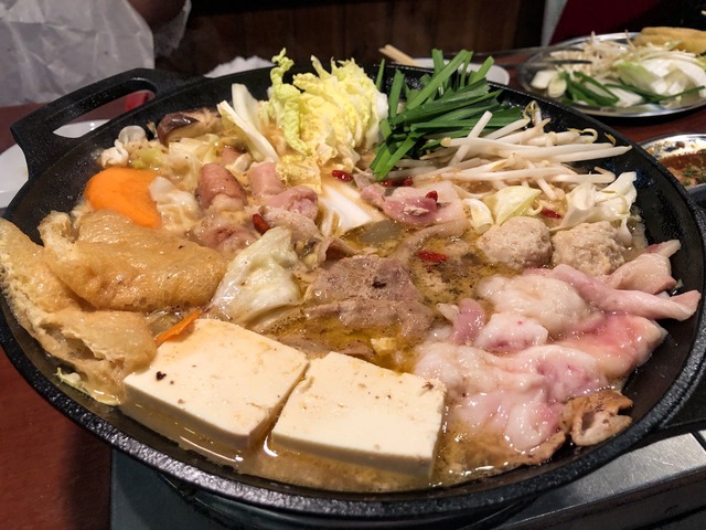 おいしく出来上がった薬膳コラーゲン鍋