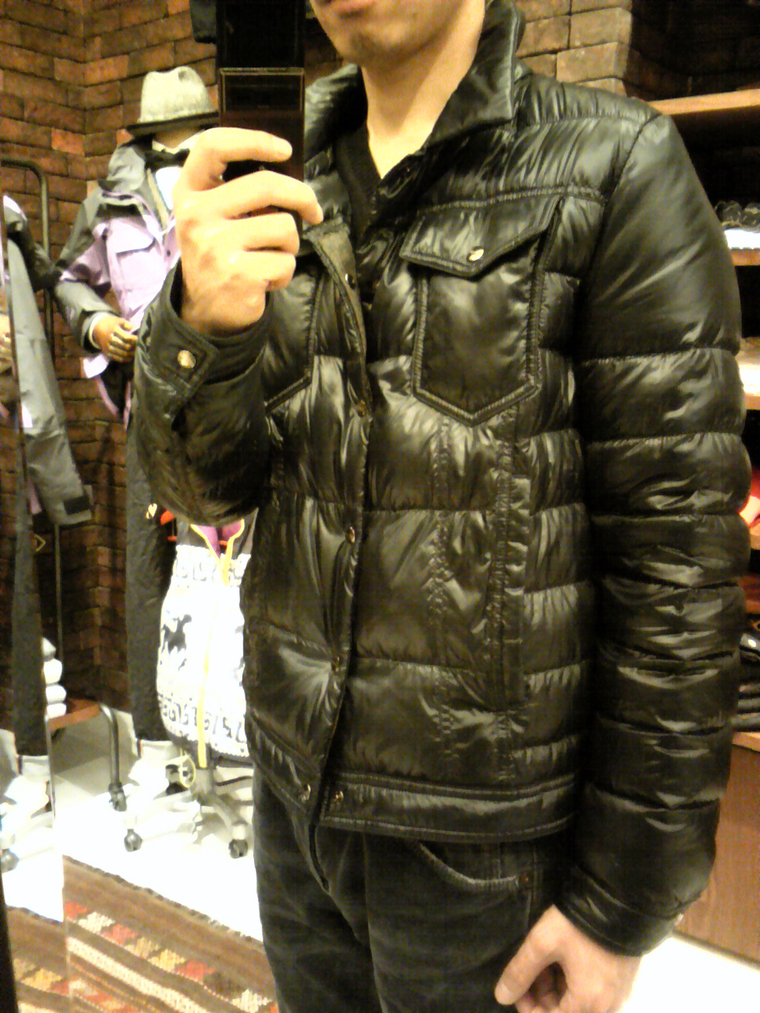 Neil Barrett for Herno ダウンジャケット [ブラック] HERNO x NIEL