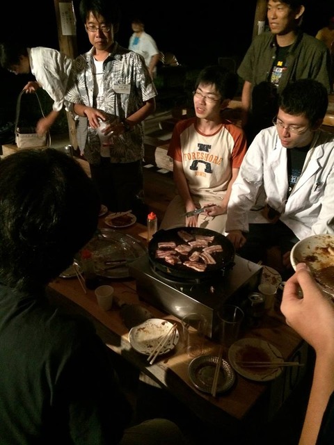 合宿 バーベキュー