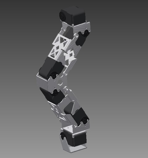 二足脚CAD