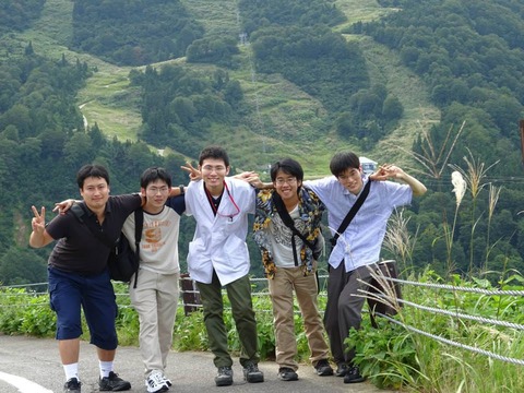 合宿　アルプの里