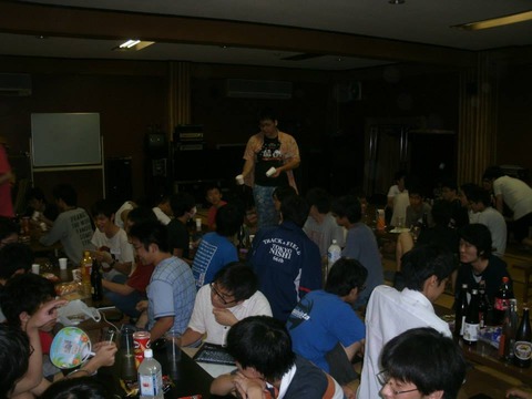 合宿 飲み会2