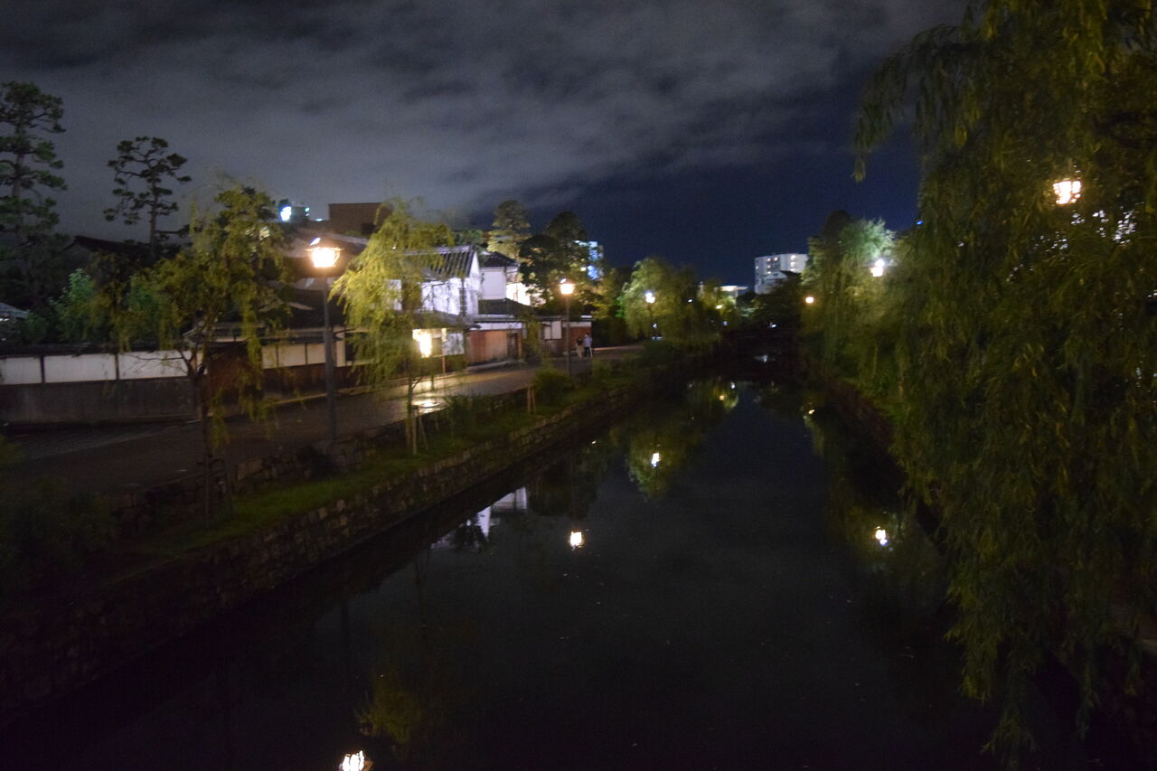 旅いちご ぶらっと 倉敷 吹屋 倉敷の夜景