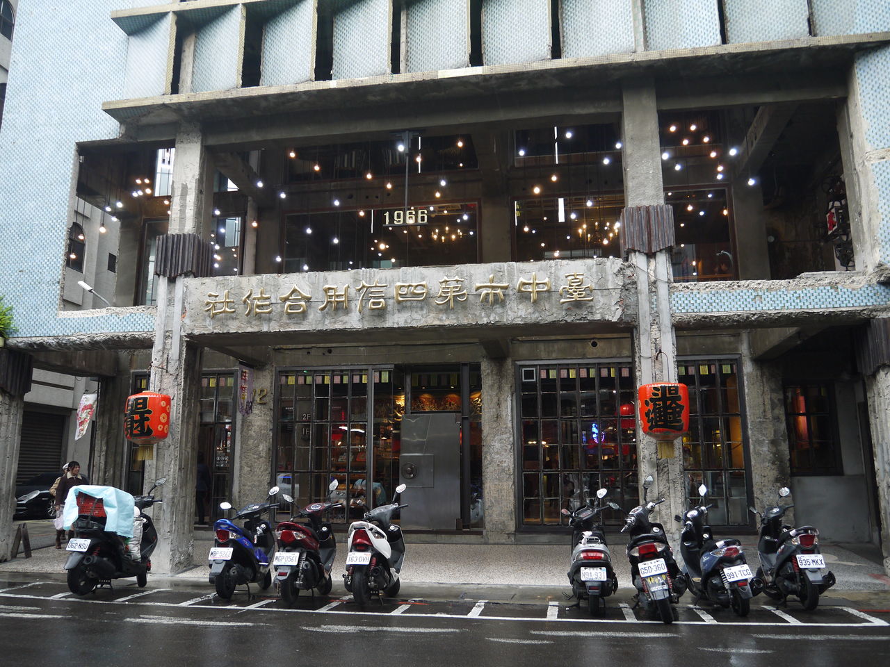 旅いちご 弾丸☆台中 美味しいものを食べる旅 第四信用合作社・内装編