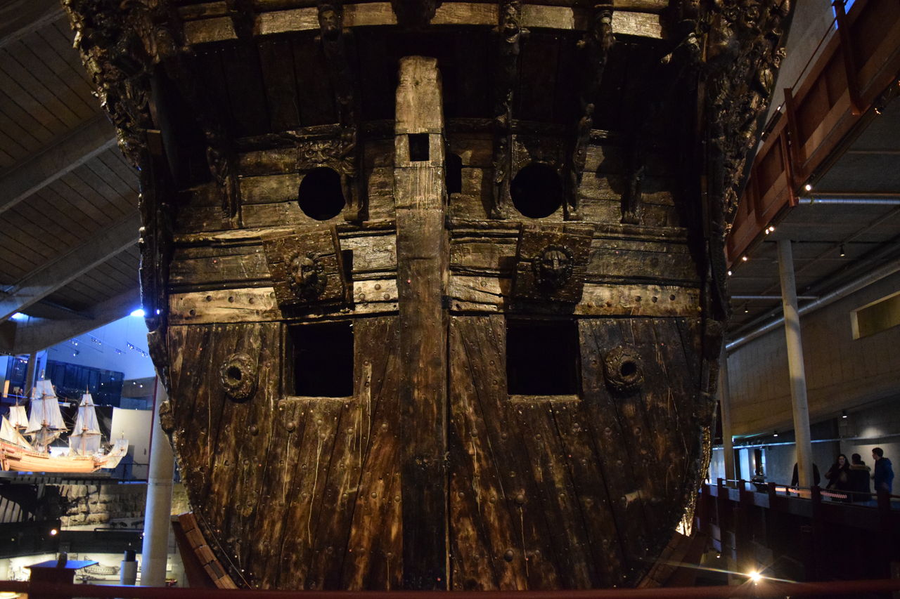 旅いちご 春旅 ストックホルム ヴァーサ号博物館の素晴らしい装飾