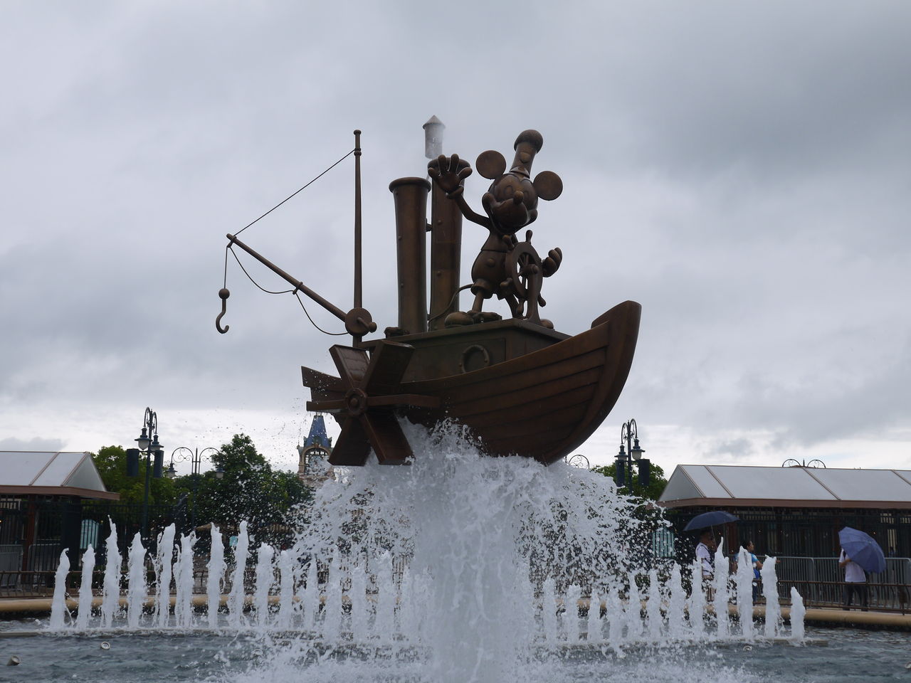 旅いちご 初 上海ディズニー 最後のダウンタウンディズニー