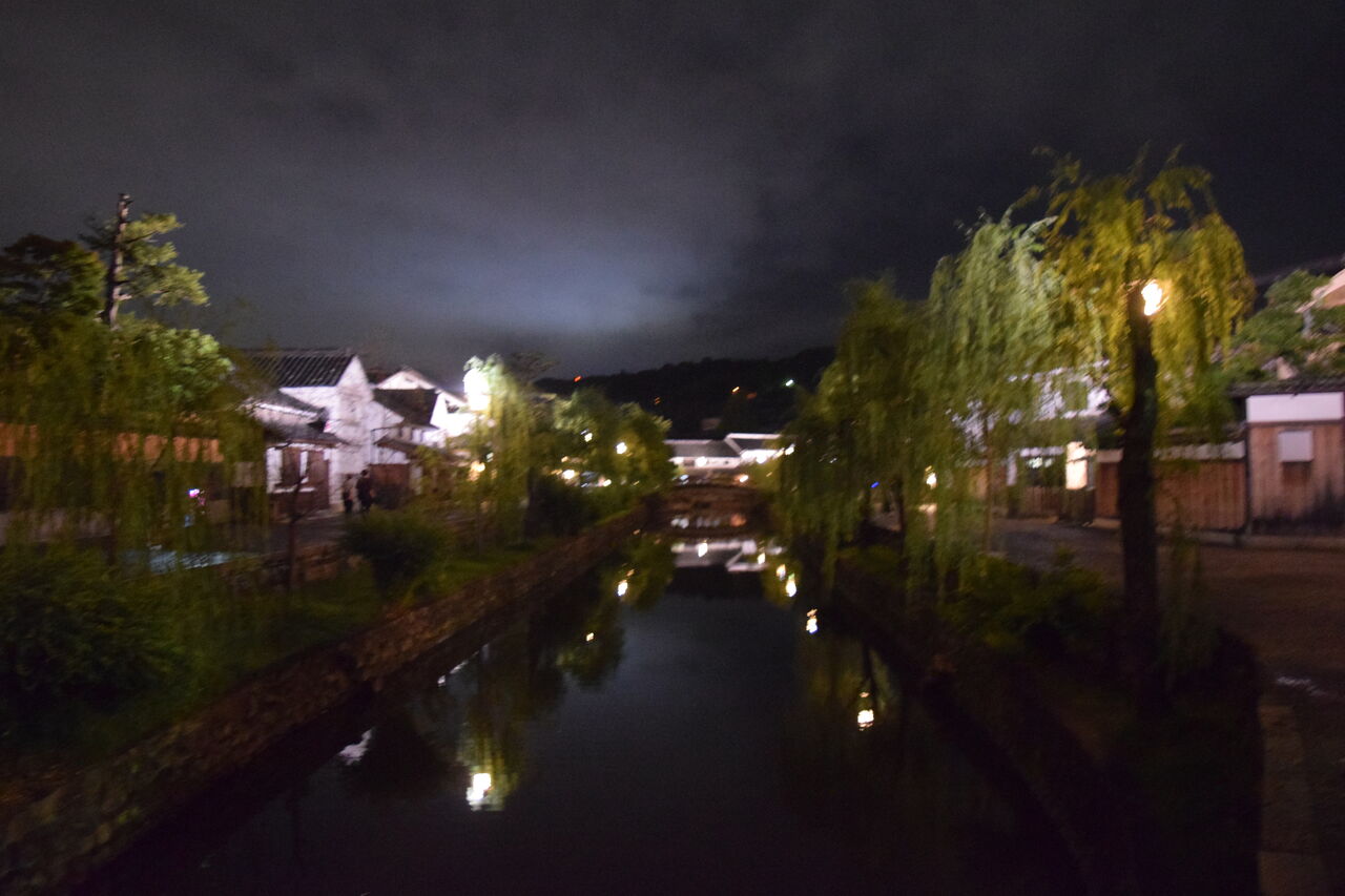 旅いちご ぶらっと 倉敷 吹屋 倉敷の夜景