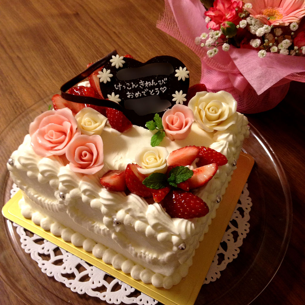 12誕生日 結婚記念日ケーキ ろこやま製菓