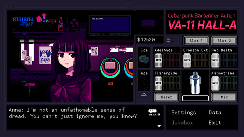 VA-11 HALL-A ヴァルハラ