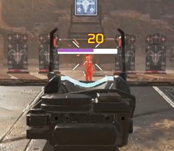 Apex ダミーヘッドダメージ