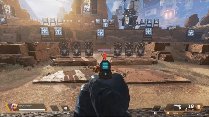 Apex 射撃練習場 ダミー人形
