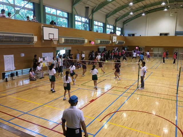 ビーチボールバレー大会 足立区立六月中学校 行事ブログ ビーチボールバレー大会 足立区立六月中学校 行事ブログ