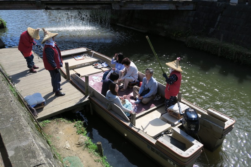 佐原 小江戸さわら舟めぐり 千葉県香取市 番長 の一番しぼり