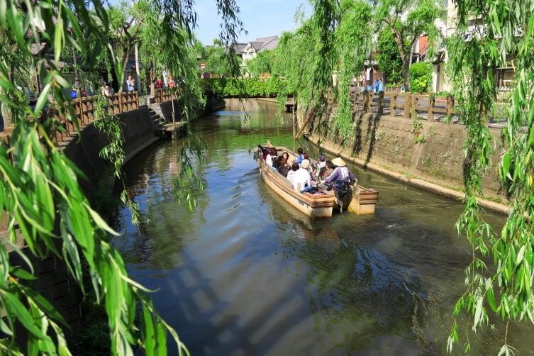 佐原 小江戸さわら舟めぐり 千葉県香取市 番長 の一番しぼり