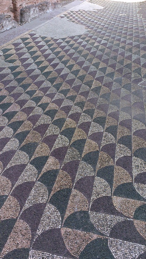 mosaico caracalla