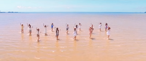 茶色い海