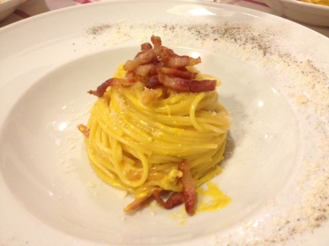 賞を獲ったカルボナーラ ダ ダニーロ Da Danilo ローマ駐在員の辛口レストランガイド