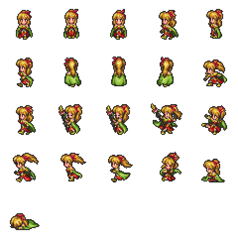 ロマサガrs Ssミリアム 炎の渦を のドットなど 解析情報 ロマンシング サガ リ ユニバースまとめ速報 ロマサガrs