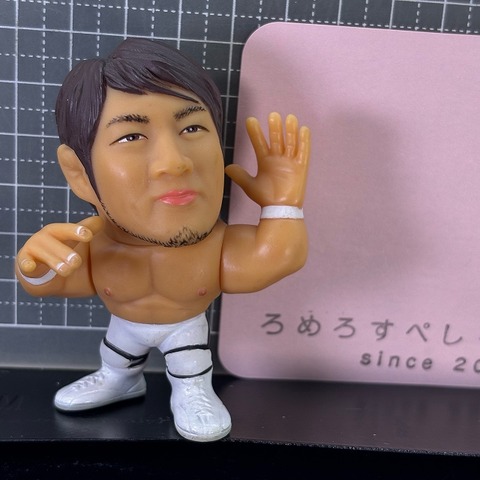 棚橋弘至　ソフビ　フィギュア 16dコレクション新日本プロレス棚橋弘至ソフビフィギュア
