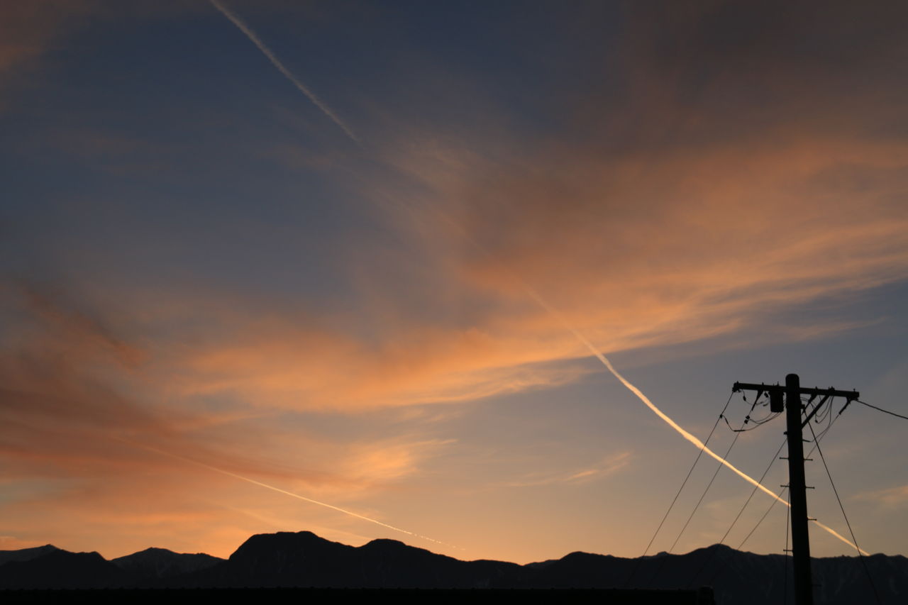 夕焼け お気楽トンボ