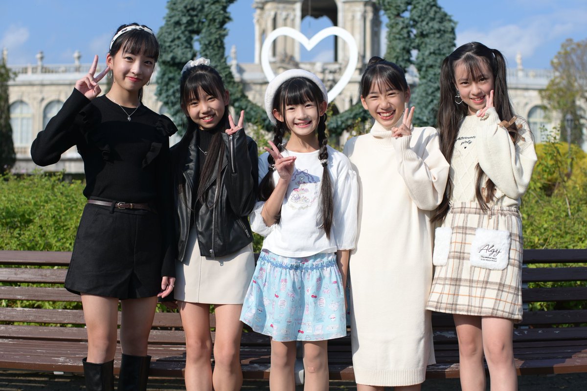 22期生・大西ゆなの地下時代の同僚＝AKB48山口結愛、HKT48猪島莉玲亜・龍頭綺音・長野らら・福井可憐・江口心々華