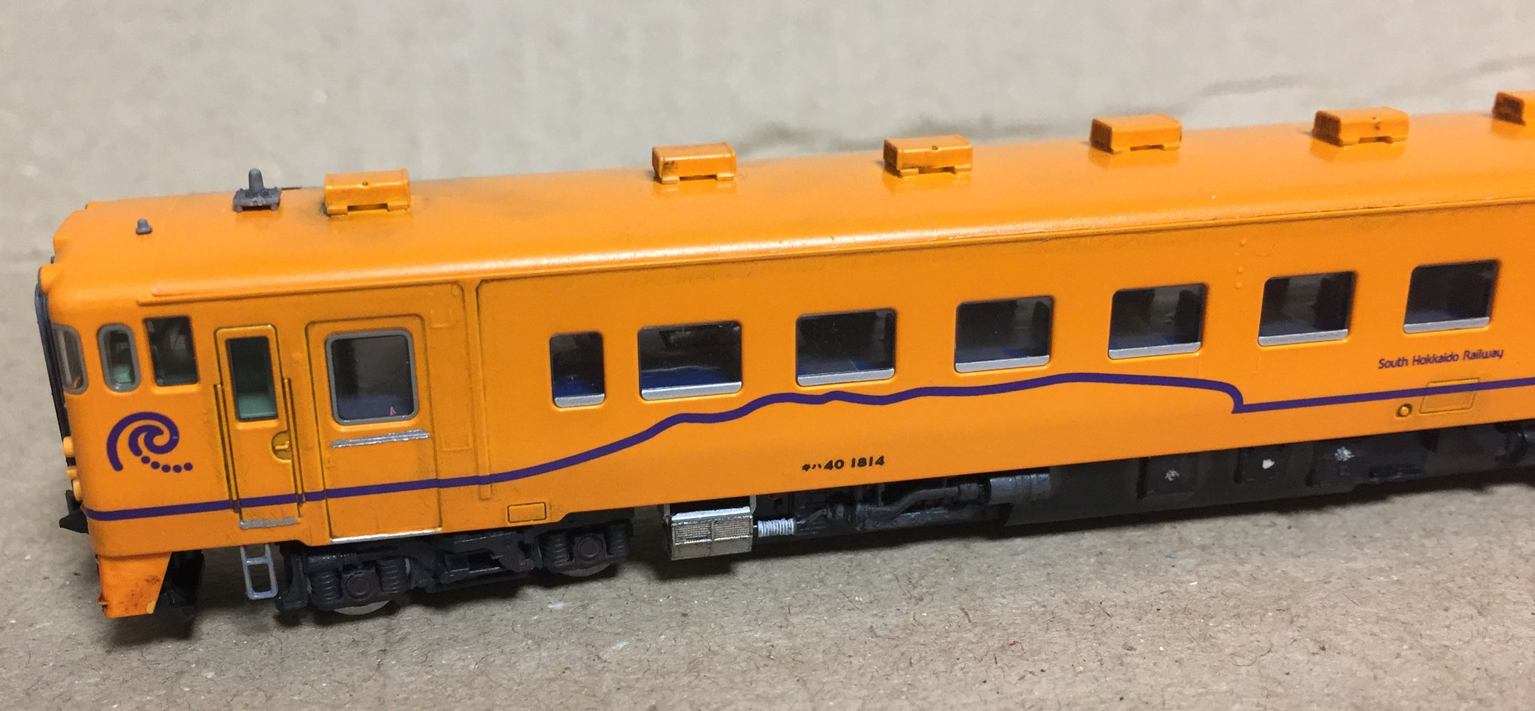 道南いさりび鉄道 キハ40-1700形ディーゼルカー（山吹色・濃緑色