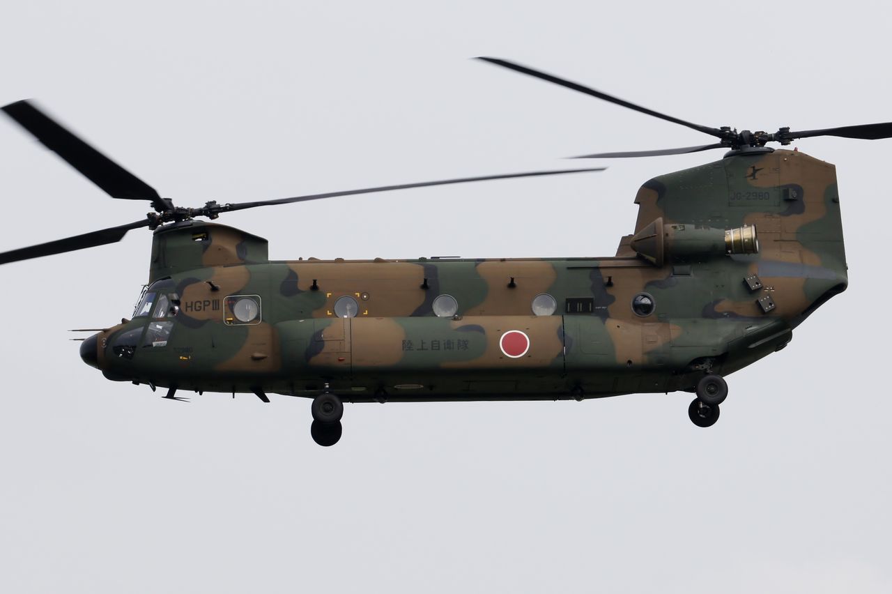 立川駐屯地 防災航空祭16 帰投 外来機待機室