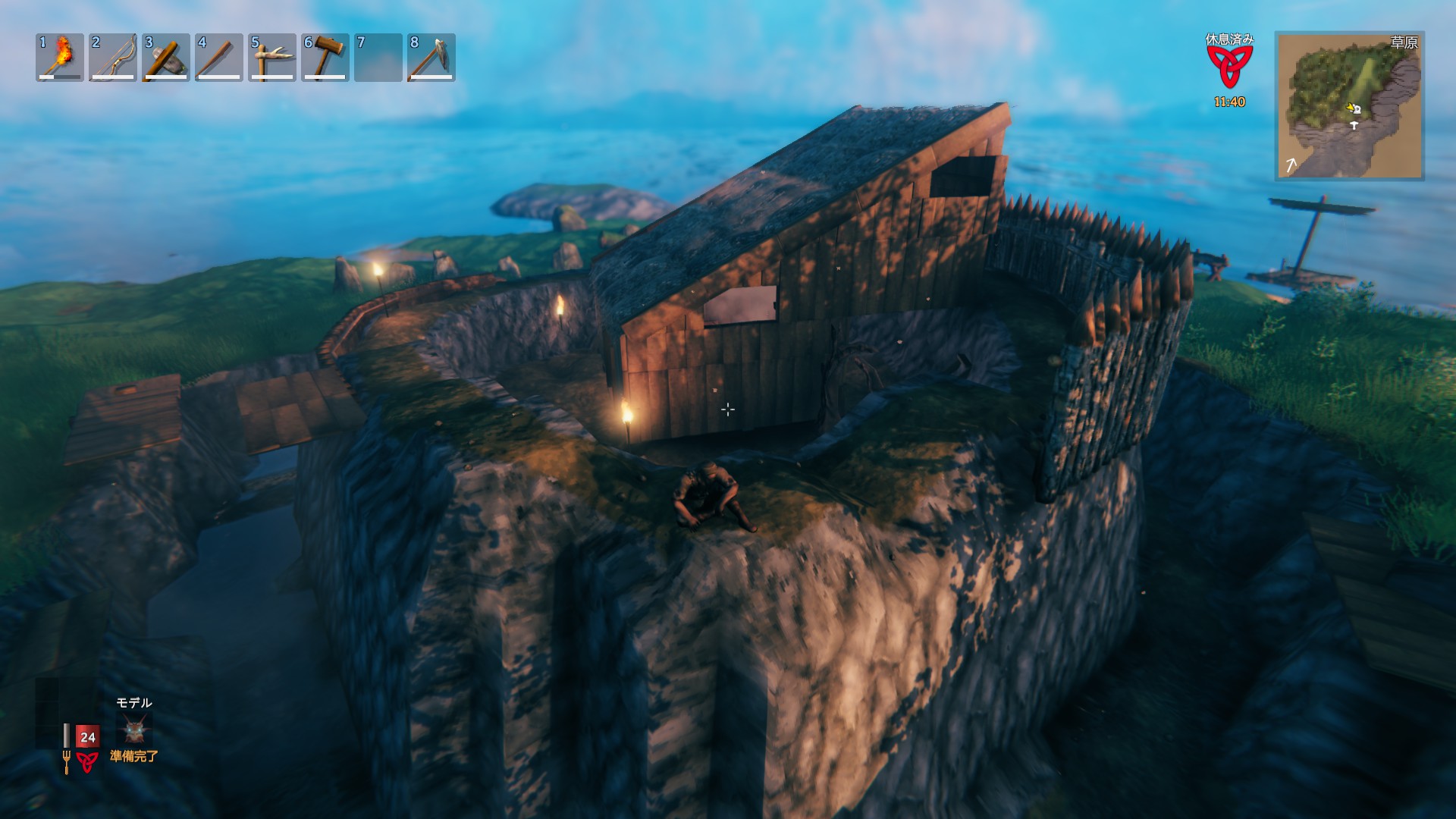 21年2月日ヴァルヘイムやってる ぷらんたーひみつきち