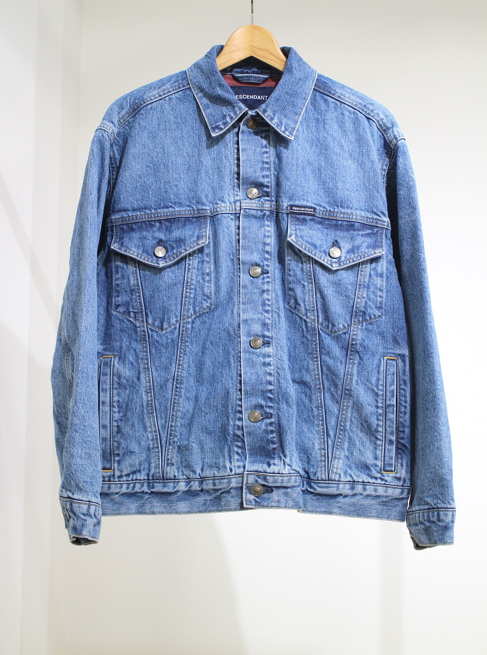 DESCENDANT 25AW TRUCKER DENIM JACKET送料込み DESCENDANT 25AW TRUCKER DENIM JACKET DESCENDANT 18AW TRUCKER DENIM