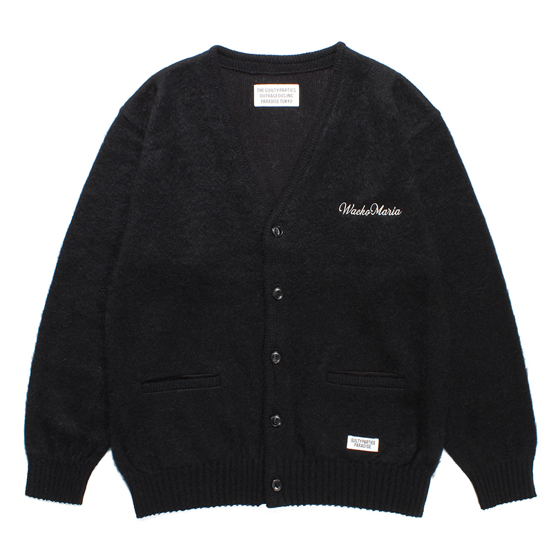 XLサイズ wackomaria tim lehi 気安く モヘアカーディガン ネイビー 