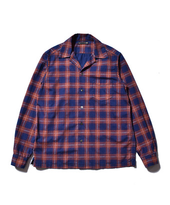 Lame Check Denim Open SH1