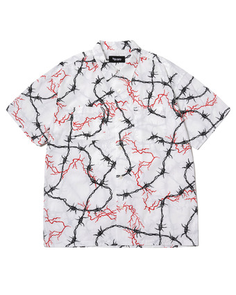 SHIRT S:S WIRE_WHT1