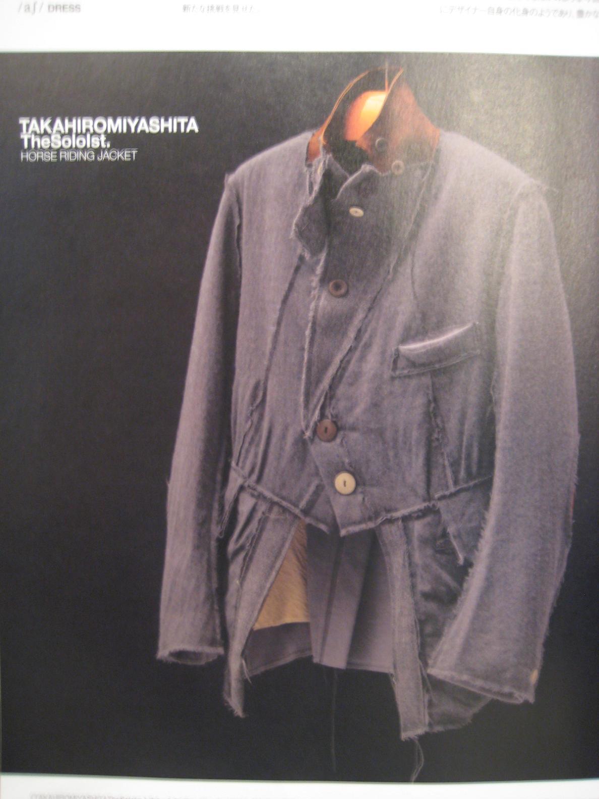 TAKAHIRO MIYASHITA The SoloIst.ホースライディング - テーラード ...