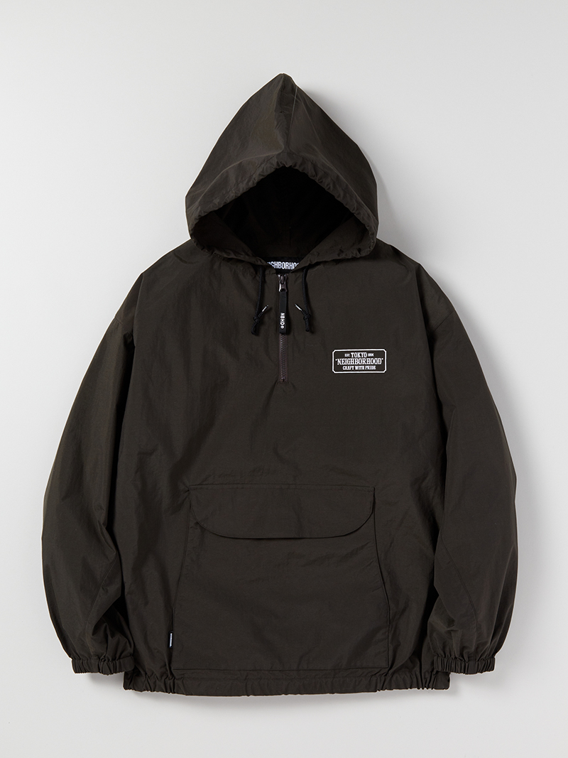 ジャケット・アウター NEIGHBORHOOD ANORAK E-JK  BLACK M ANORAK JACKET