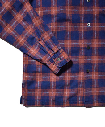 Lame Check Denim Open SH4